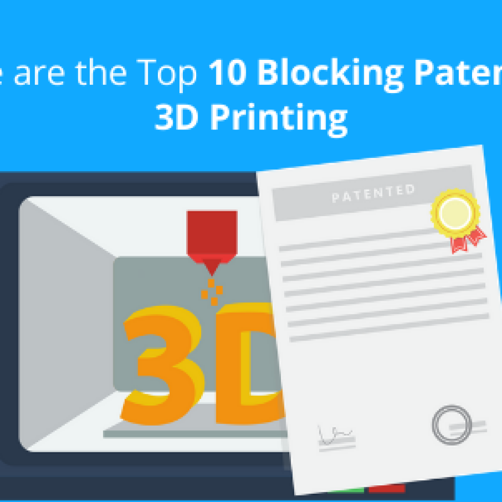 top 10 3d printing patents