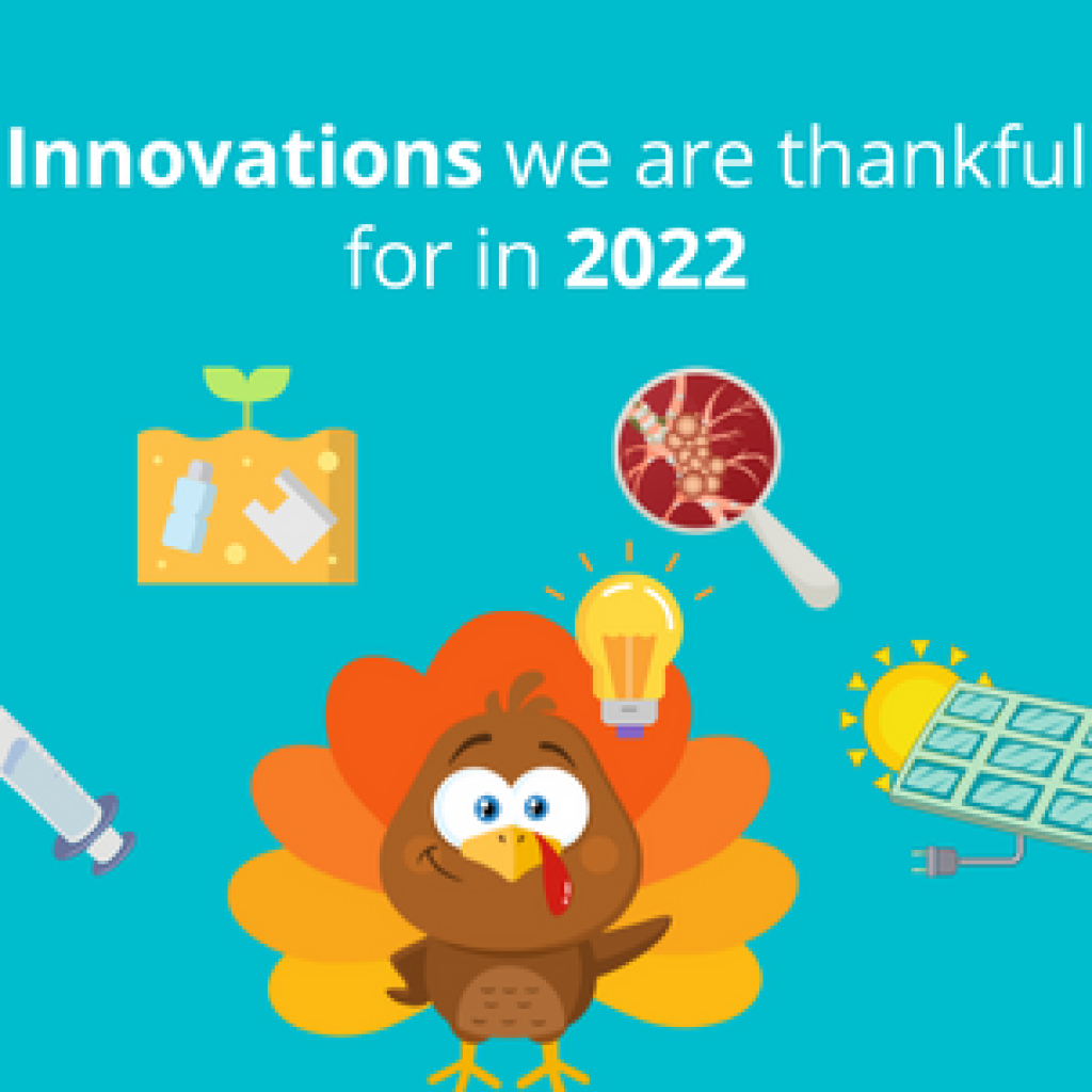 Innovations we are thankful for in 2022