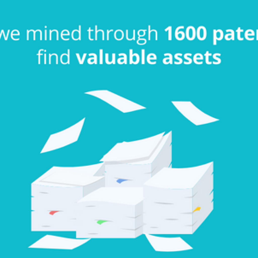 How we mined through 1600 patents to find valuable assets