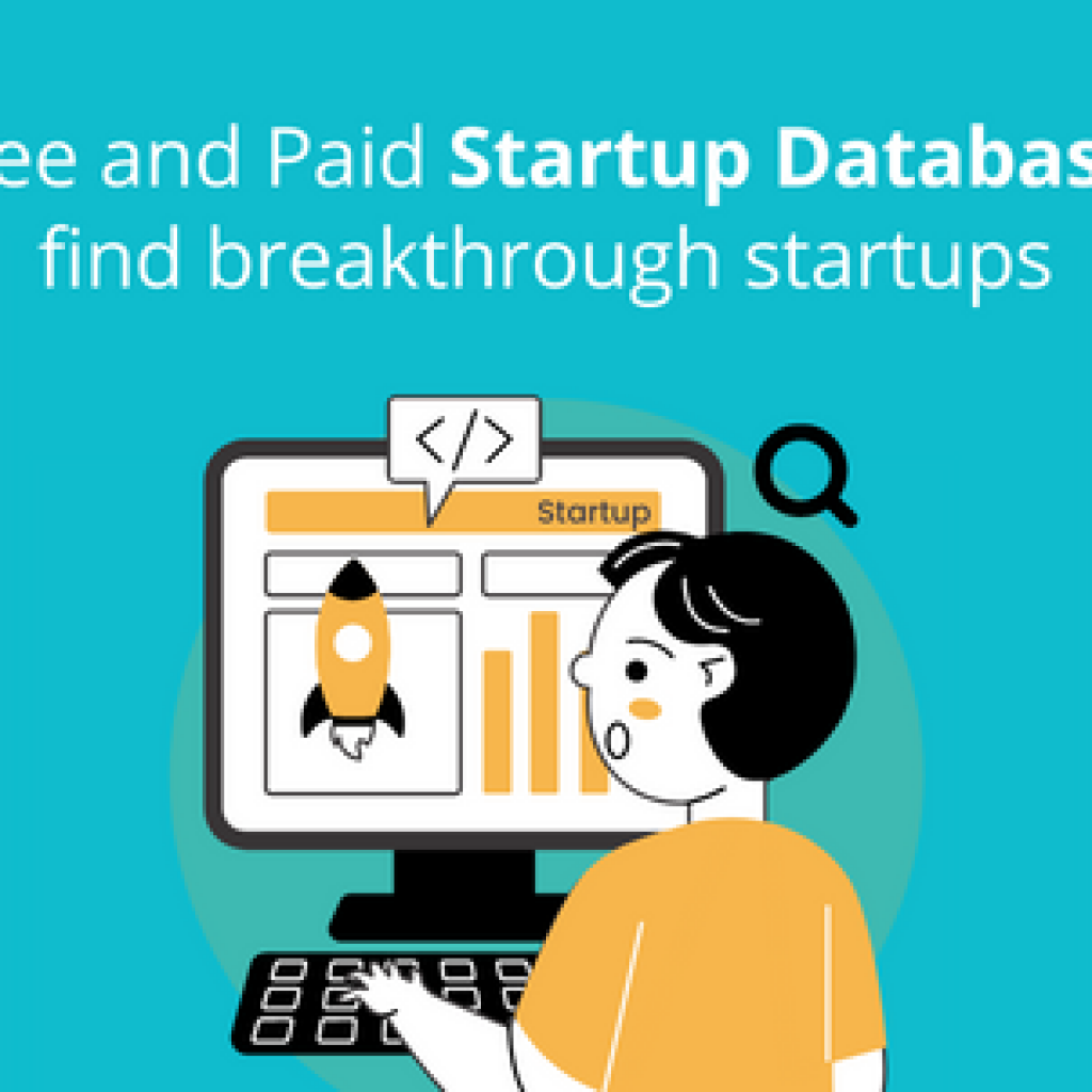 13 Free and paid startup databases to find breakthrough startups