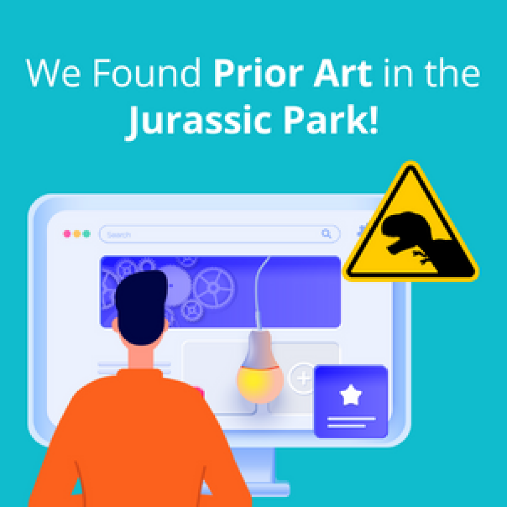 We found Prior Art in the Jurassic Park