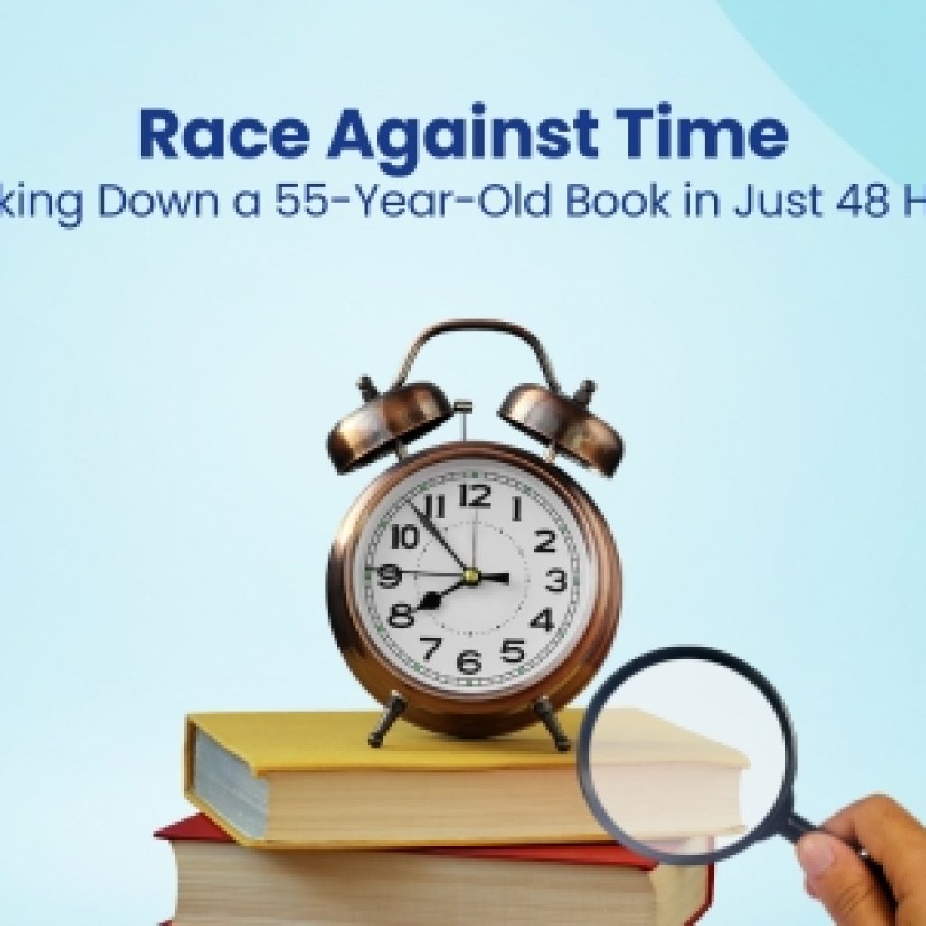 Race Against Time Tracking Down a 55-Year-Old Book in Just 48 Hours