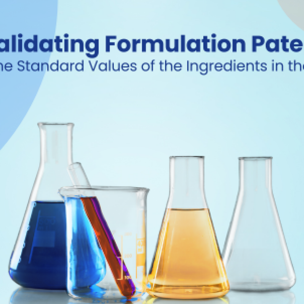 Invalidating Formulation Patents Using the Standard Values of the Ingredients in the Claim