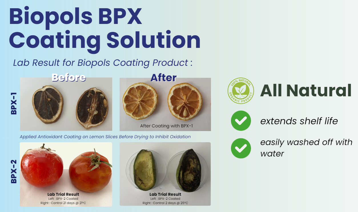 Biopols Organic Food Coverings