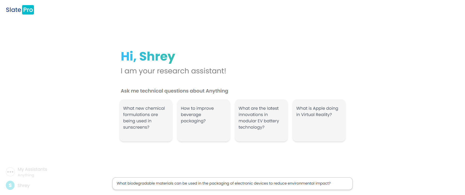 Slate Pro: How to Find Answers to Research Questions in Your Field