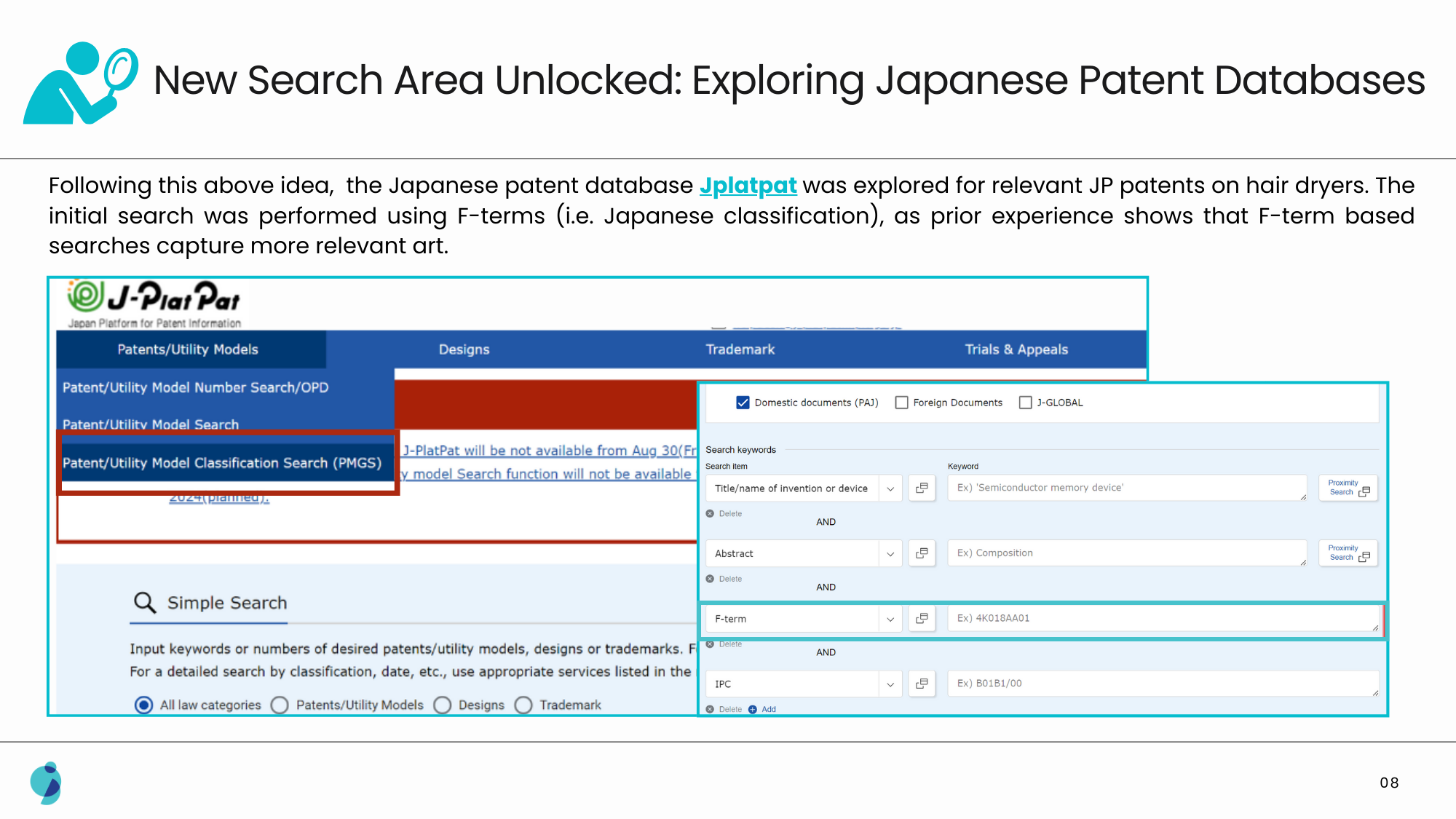 Invalidating Patent on ‘Handheld Hair Dryers’ Using Information from Japanese Databases