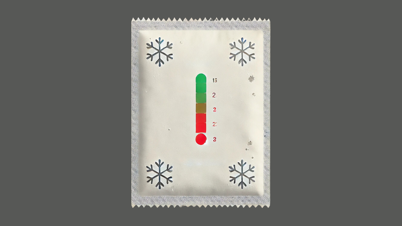 Innovative Food Packaging Sheet that Prevents Freezing and Indicates Decomposition: A Food Freshness Indicator