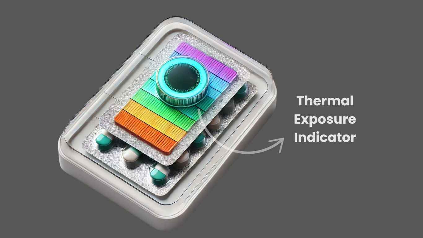 Multifunctional Thermal food quality Indicator for Enhanced Temperature Monitoring of Packaged Medications