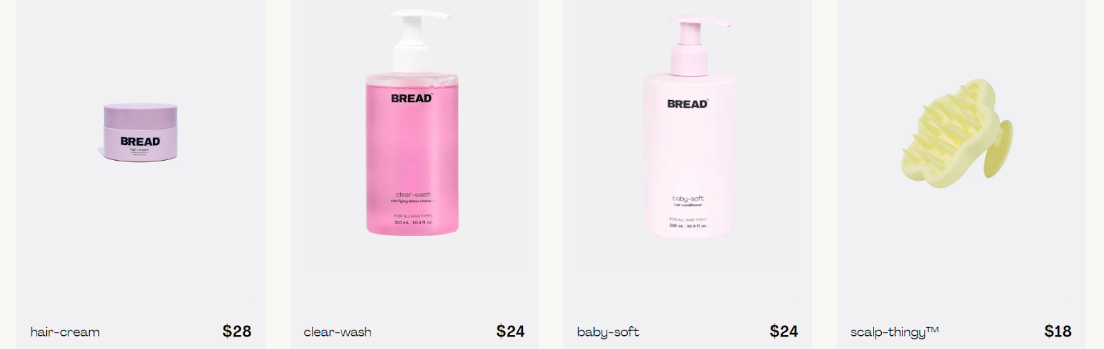 Bread Beauty Haircare Technology