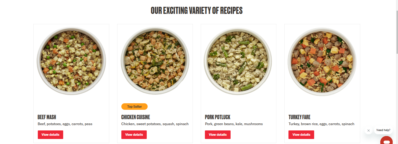 pet trends: Personalized meals by nom nom 