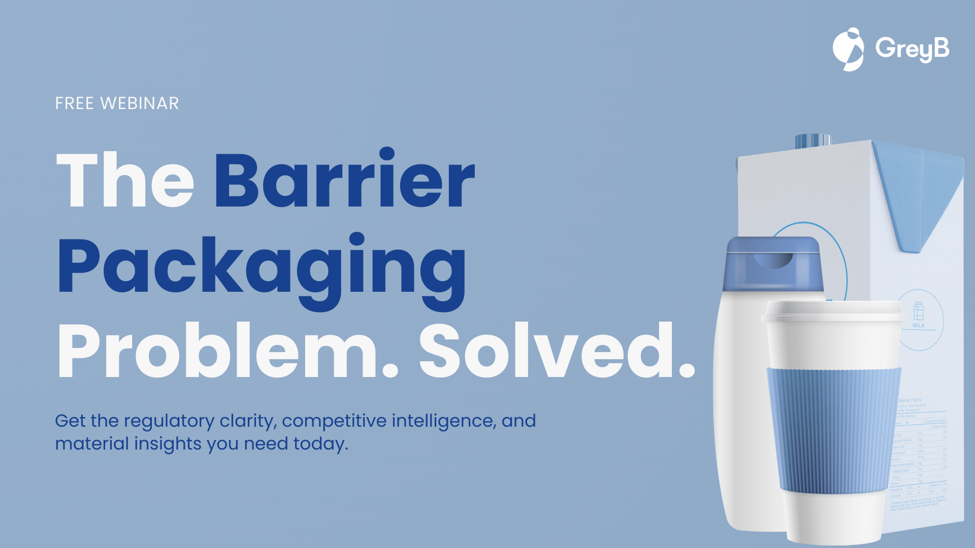 Functional Barrier Packaging