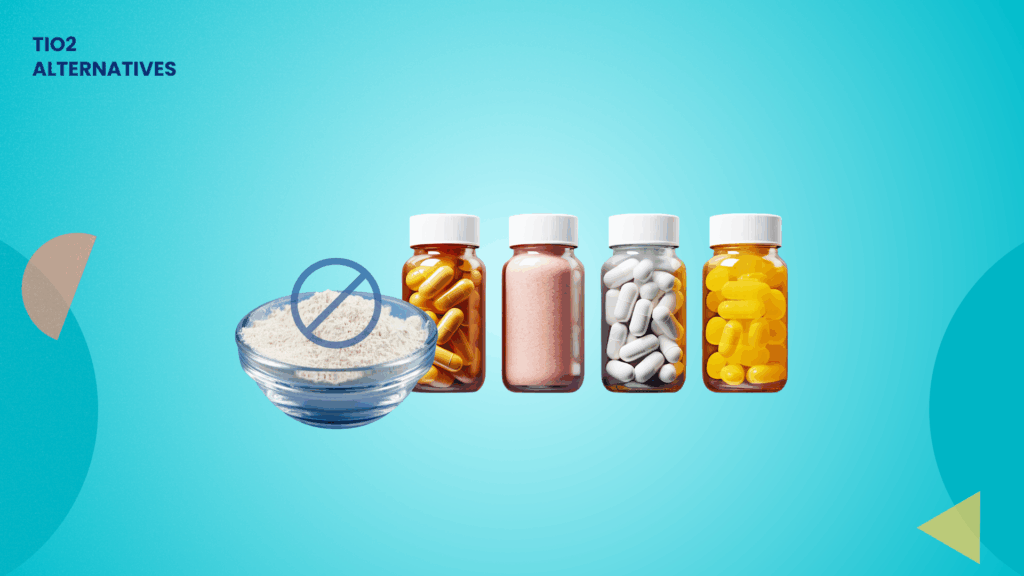 Titanium Dioxide Alternatives in Pharmaceuticals