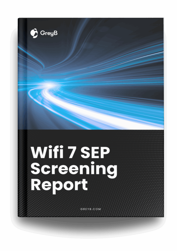 Wifi 7 SEP screening report