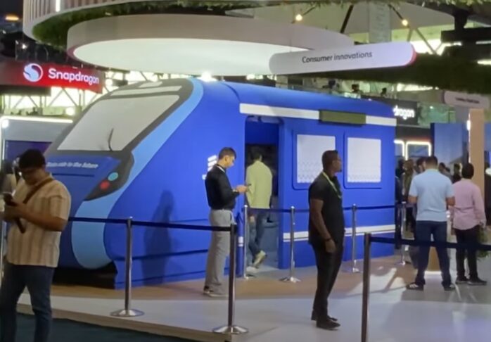 Ericsson's AR Powered 'Train to the Future’