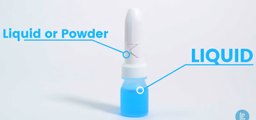 Dual Chamber Bottle