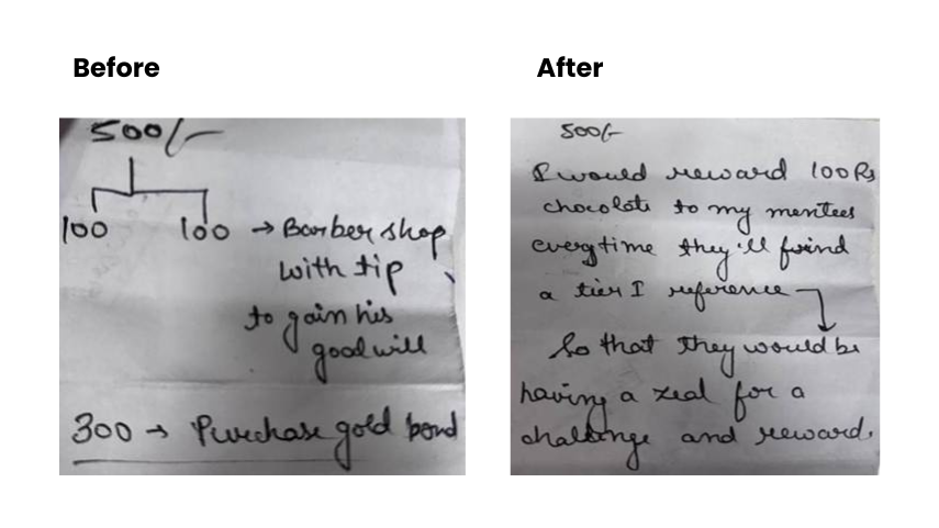 Anshul Maurya turned ₹500 into a learning incentive
