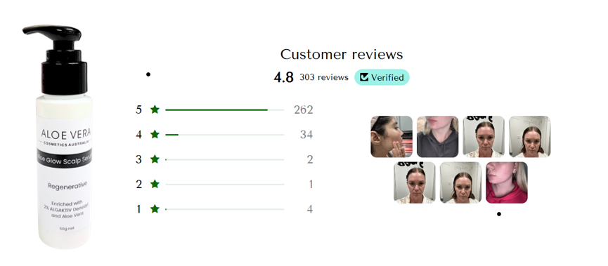 AloeActive Regenerative Scalp Serum Reviews